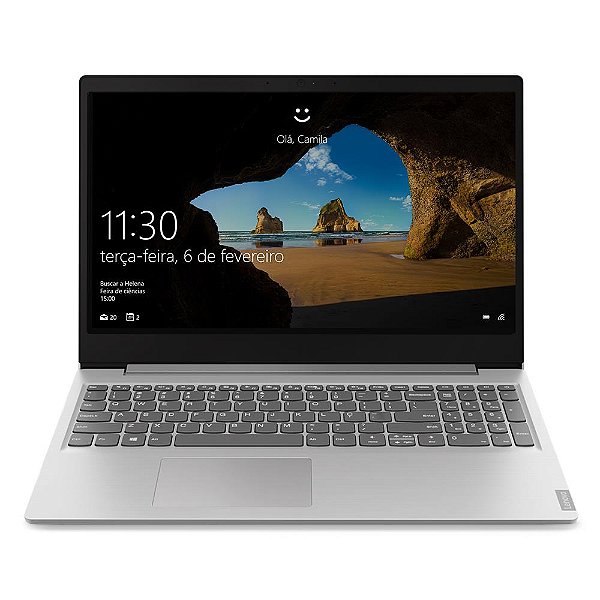 Notebook Lenovo Dual Core 4GB 500GB Tela 15.6 Windows 10 Ideapad S145