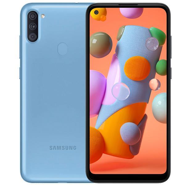 PG Celular Smartphone Samsung Galaxy A11 SM-A115F / DS Dual SIM 13 + 5 + 2MP / 8MP OS 10 - Azul