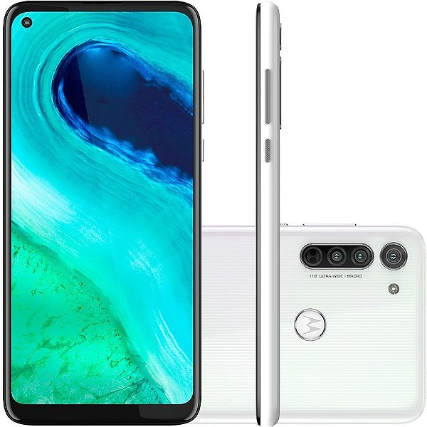 MOTOROLA XT2045-1 BRANCO PRISMA- MOTO G8 64GB (7892597349418)