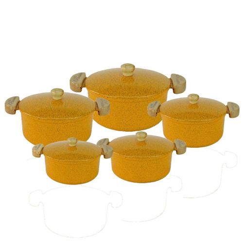 JOGO CACAROLA ECLIPSE 16 A 24 AMARELO MA