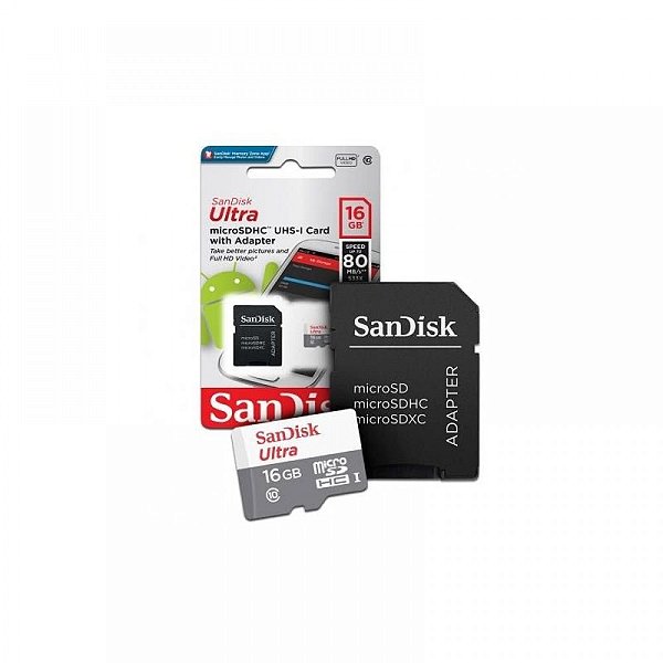 CARTAO MEMORIA 16GB SAN DISK