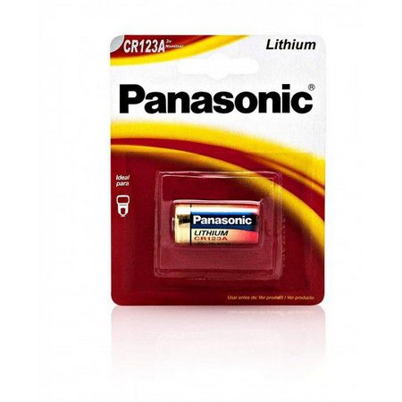 BAT.PANASONIC ALCALINA CR123A LITHIUM 2