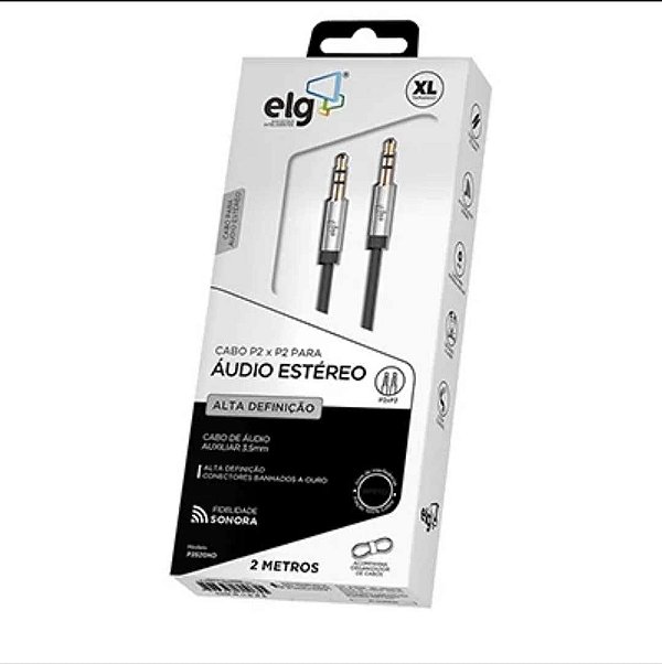 CABO AUDIO ELG P3520 P2/P2 ESTEREO 2M