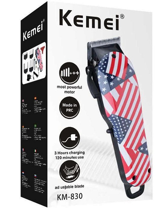 CORTADOR DE CABELO KEMEI KM 830