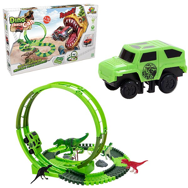 PISTA DINO COM 116 PECAS
