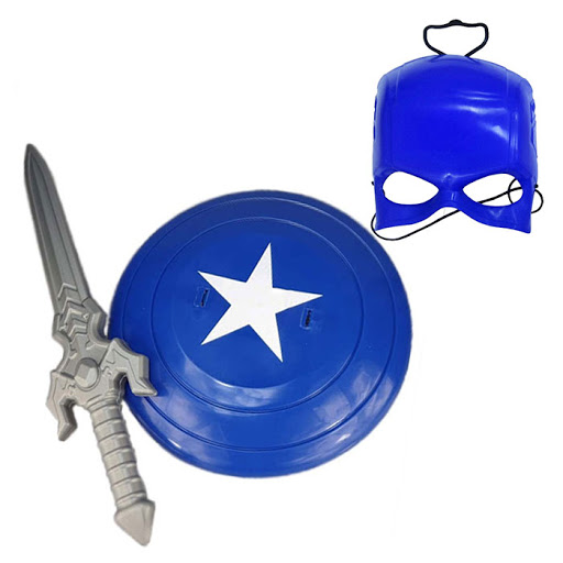 ESCUDO HEROI C/ESPADA 55CM
