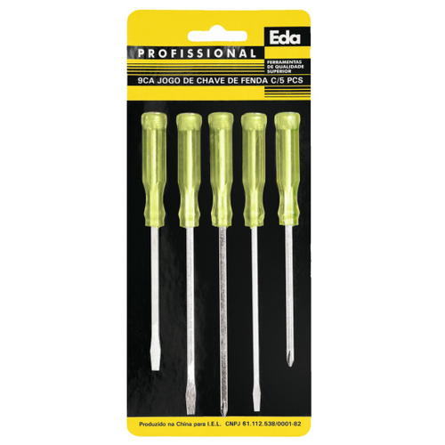 KIT CHAVES PHILLIPS/FENDA 5PCS