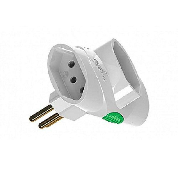 ADAPTADOR3 SAIDAS 2P+T BRANCO