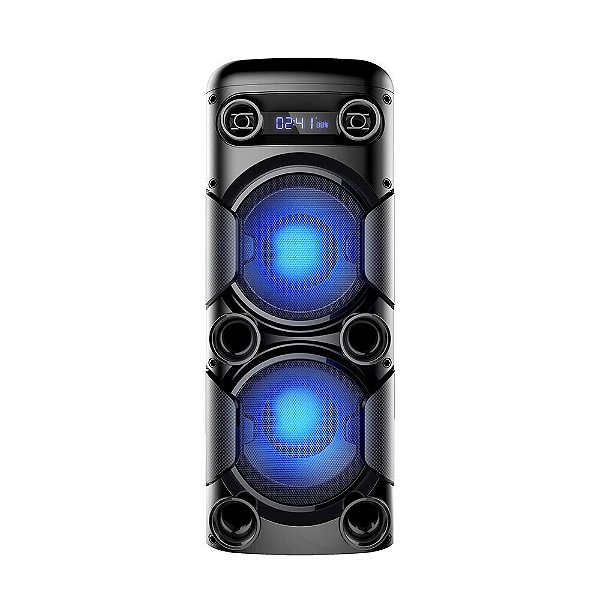 CAIXA AMP MULTILASER SP380 2X8 900W
