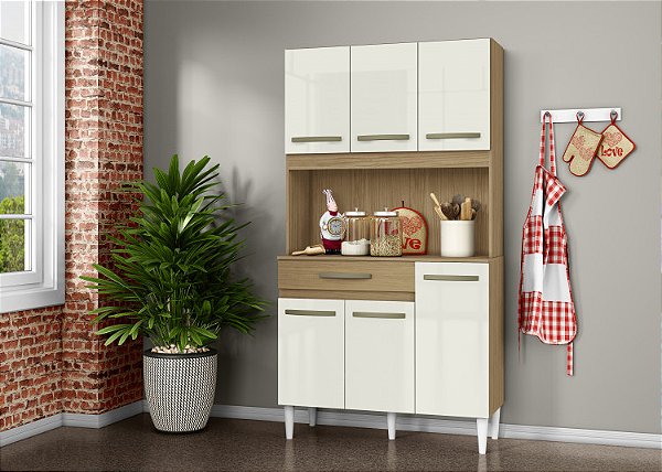 KIT COZINHA CLEO 6 PORTAS 200 1306