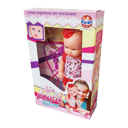 BONECA ANALU TOMA VACINA 46,5C