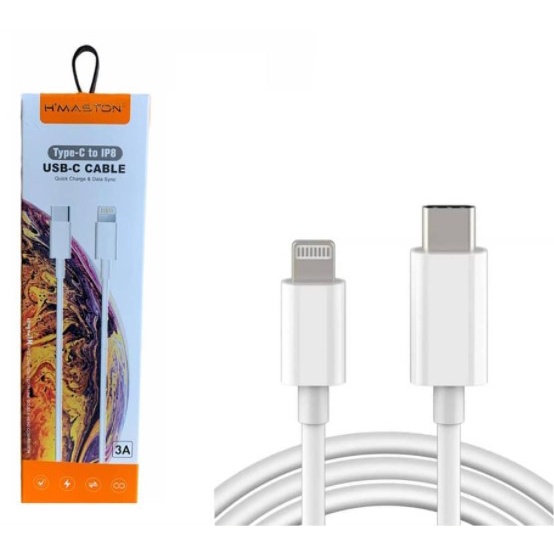 CABO IPHONE FONTE TYPE-C/ TYPE-C - H MASTON