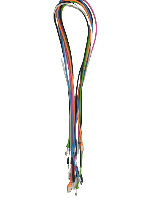 Cabo De Dados Carregamento Usb Tipo C Silicone Colorido
