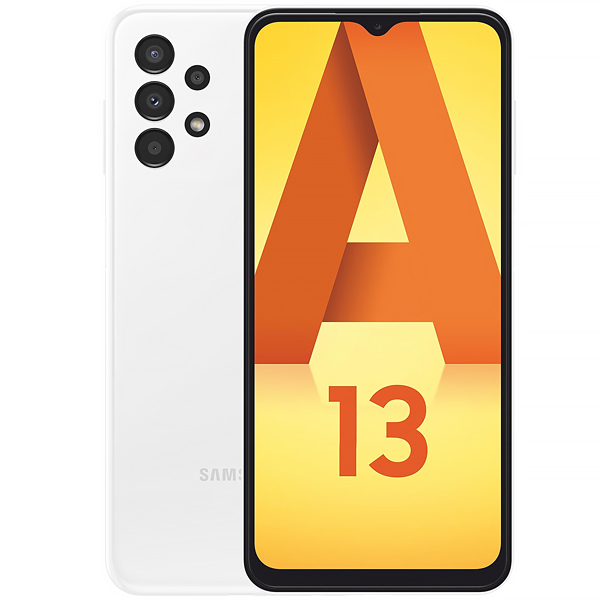 Smartphone Samsung Galaxy A13 SM-A135M Dual SIM de 64GB / 4GB RAM de 6.6 50 + 5 + 5 + 2MP / 8MP - Branco