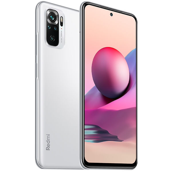 Smartphone Xiaomi Redmi Note 10S Dual SIM de 128GB / 6GB RAM de 6.4 64 + 8 + 2 + 2MP / 13MP - Pebble White (Global)