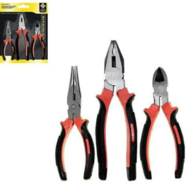 ALICATE KIT C/3PCS CABO EMBOR