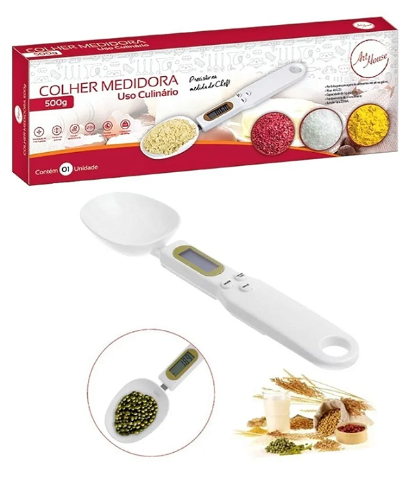 COLHER MEDIDORA COM BALANCA DI