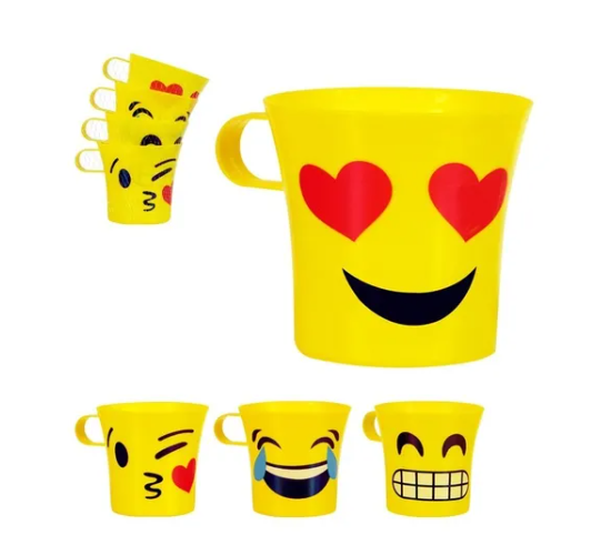 CANECA PLAST 300ML SMILE KIT C