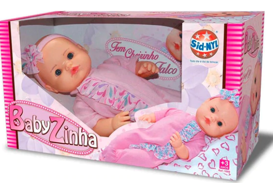 BONECA BABYZINHA 16,5CM REF