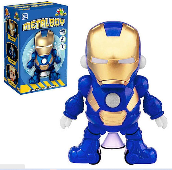 ROBO HEROI DANCARINO C/SOM E L