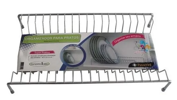 ORGANIZADOR DE PRATOS 38,5X22X