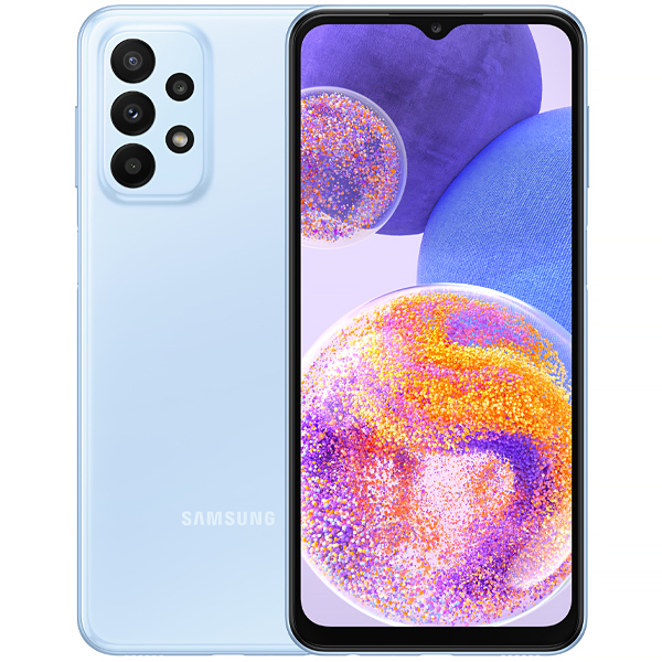 Smartphone Samsung Galaxy A23 SM-A235M Dual SIM de 64GB / 4GB RAM de 6.6 50 + 5 + 2 + 2MP / 8MP - Azul