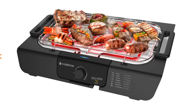 CADENCE CHURRASQUEIRA ELETR.GRILL MENU GRL810 127V (7898615984036)