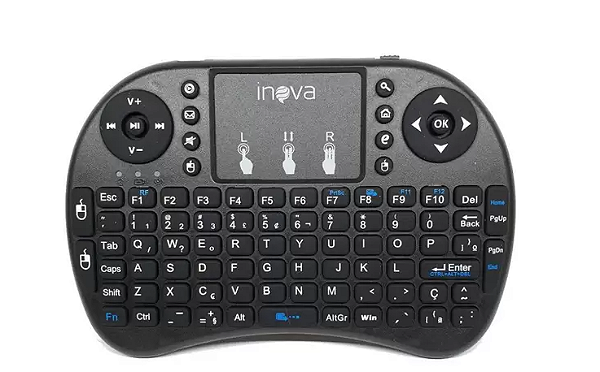 MINI TECLADO SEM FIO INOVA KEY-7189
