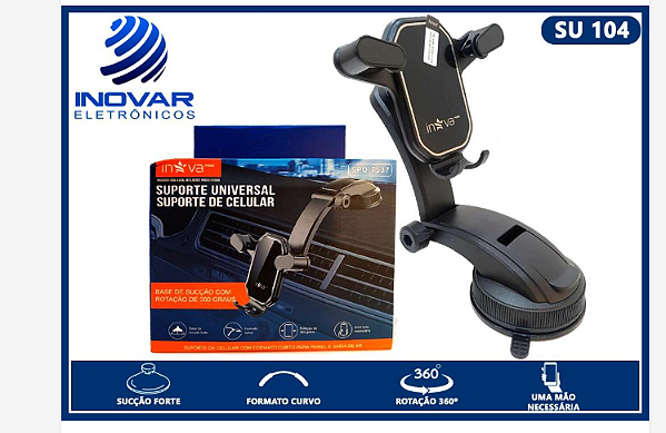 Suporte Universal Para Celular Inova (SPO-7537)