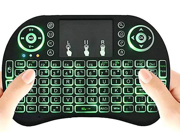 Mini Teclado Wireless Tv Box Pc Android Tv Smart