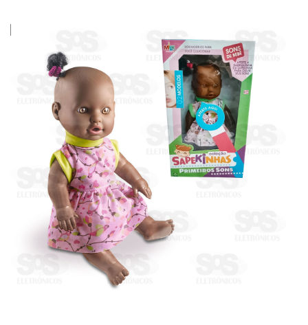 BONECA SAPEKINHA PRIMEIROS SON