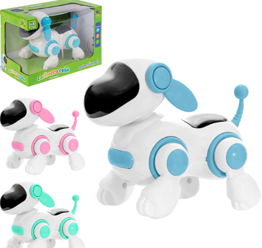 ROBO CACHORRO COM FACE DIGITAL