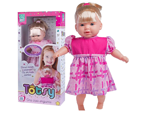 BONECA TOTSY Fala 113 Frases 42CM REF 3