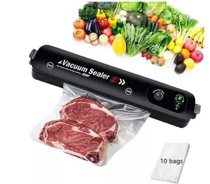Seladora a Vácuo Doméstica Embaladora de Alimentos Portátil 110V