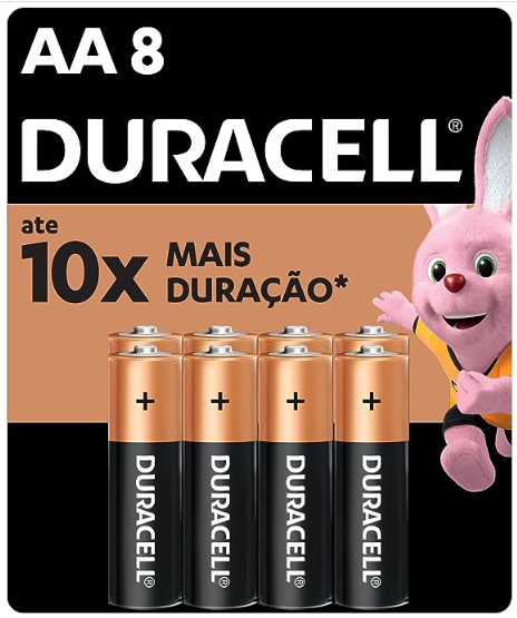 PILHA DURACELL ALCALINA PQ AA C/04