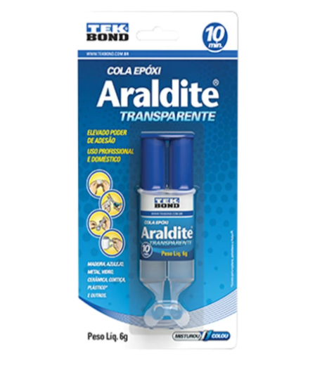 ARALDITE SERINGA TRANS.6GR 10 MIN