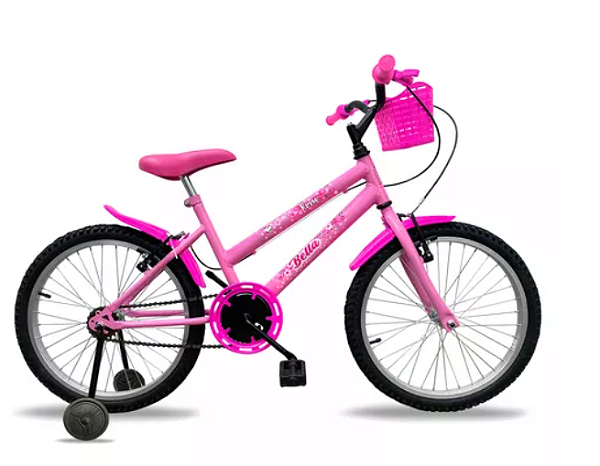 BICICLETA 20 MILANO CROMY FAST M1 VB S/MARCHA ARO CUBO FERRO COM CESTA BRANCO