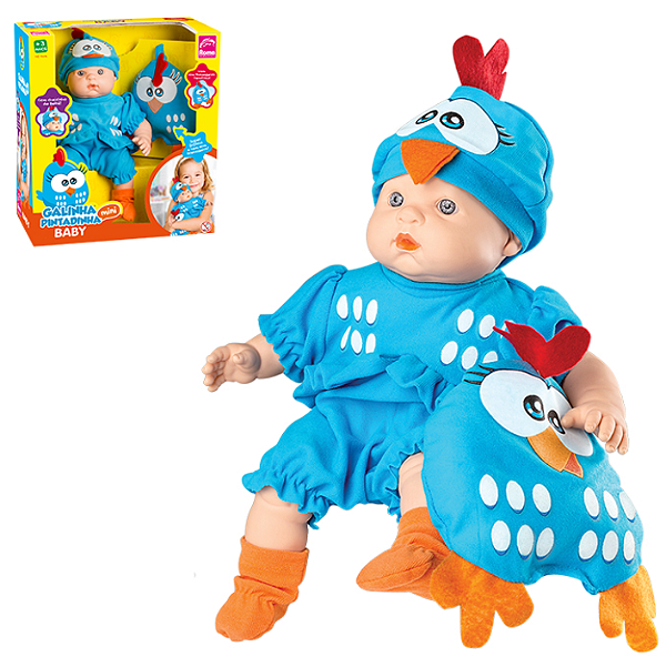 BONECA GALINHA PINTADINHA MINI