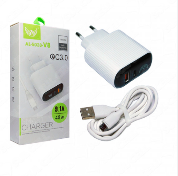 CARREGADOR V8 AL5028 (V)
