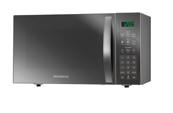 MICRO-ONDAS MONDIAL MO-02-34 34L ESPELHADO 5618-01 PRATA 127 V