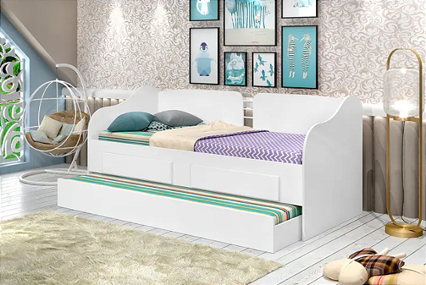 CAMA BABA ALICE COM GAVETA