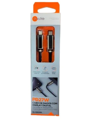 Cabo BASIKE - USB-C IPHONE - 27W - 1 Metro