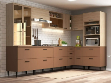 COZINHA MODULADA BARBARA 9PCS