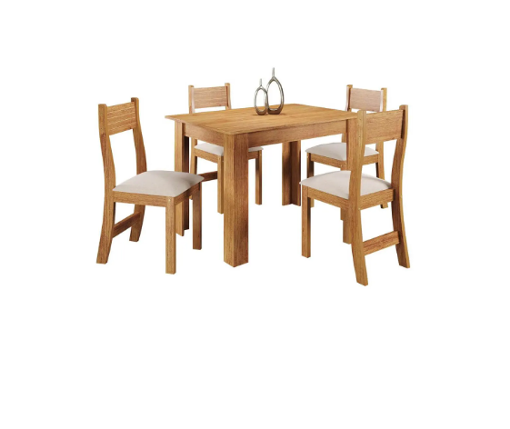 CONJUNTO DE MESA PALACE 4CAD BRIZA