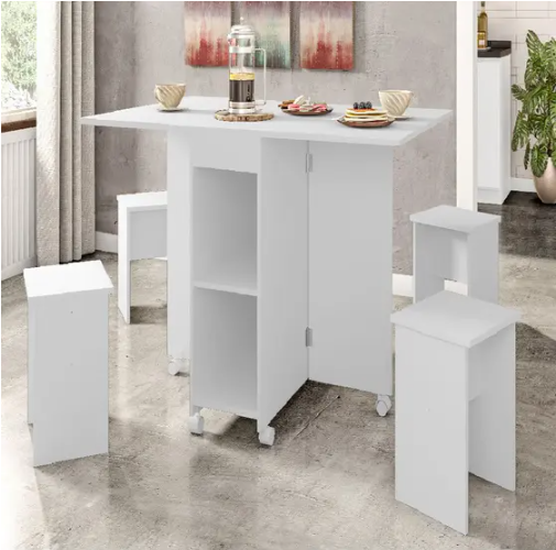 CONJUNTO MESA DOBRAVEL PARIS