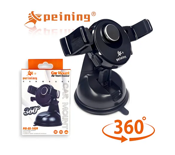 Suporte Veicular Universal Para Celular Com Rotação 360°