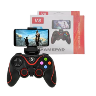 Controle V8 Para Celular Game Pad Joystick Bluetooth