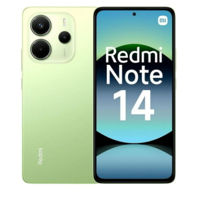 SMARTPHONHE XIAOMI REDMI NOTE 14 6GGB RAM 128GB LIME GREEN