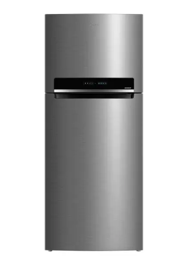 GELADEIRA MIDEA F.FREE DUPLEX MD-RT611E INVERTER BIVOLT 473L MD-RT611EVD463 Inox Bivolt