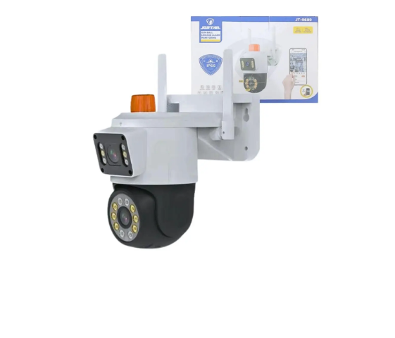 Câmera Segurança IP Externa 360 Monitoramento jt-9689